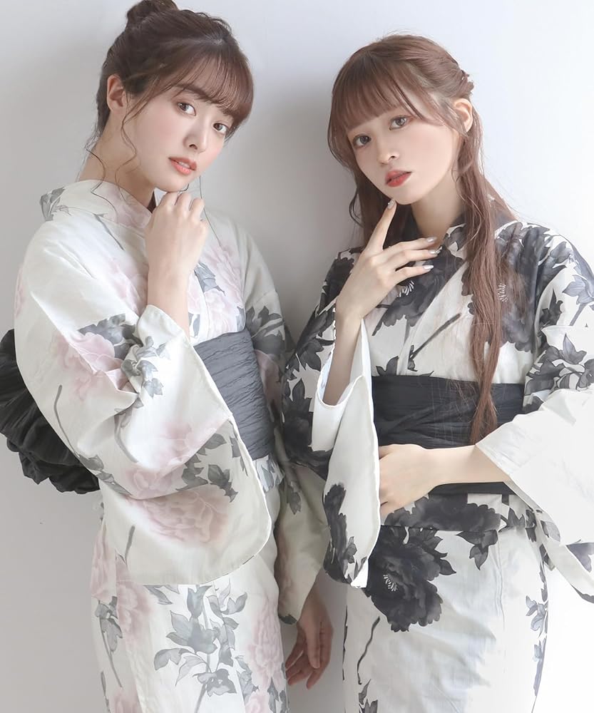 Amazon | [KYOETSU] [キョウエツ] 浴衣セット 変わり織 生成り